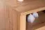 TV-Schrank / TV-Möbel Faleula 06, mit ABS Katenschutz, Eiche / Weiß, Maße: 52 x 130 x 53 cm, zwei Schubladen, ein offenes Ablagefach, für Wohnzimmer