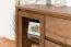 Vitrine Selun 01, Farbe: Eiche Dunkelbraun - 80 x 140 x 43 cm (H x B x T)
