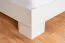 Doppelbett Segnas 17, Farbe: Kiefer Weiß - 160 x 200 (B x L)
