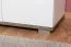 Schuhschrank Sagone 02, Farbe: Eiche Dunkelbraun / Weiß - Abmessungen: 98 x 68 x 35 cm (H x B x T)