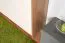 Drehtürenschrank / Kleiderschrank Gataivai 22, Farbe: Beige Hochglanz / Walnuss - 192 x 114 x 36 cm (H x B x T)