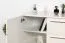 Kommode Siumu 12, Farbe: Beige / Beige Hochglanz - 85 x 107 x 45 cm (H x B x T)