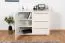 Kommode Siumu 12, Farbe: Beige / Beige Hochglanz - 85 x 107 x 45 cm (H x B x T)