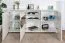 Kommode Garim 8, Farbe: Beige Hochglanz - 85 x 180 x 45 cm (H x B x T)