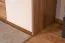 Schlafzimmer - Set E Gataivai, 4-teilig, Farbe: Beige Hochglanz / Walnuss