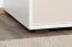Kommode 27, Farbe: Weiß / Creme - Abmessungen: 134 x 86 x 37 cm (H x B x T)