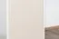 Drehtürenschrank / Kleiderschrank 16, Farbe: Weiß / Creme - Abmessungen: 236 x 44 x 56 cm (H x B x T)