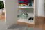 Drehtürenschrank / Kleiderschrank Siumu 01, Farbe: Beige / Beige Hochglanz - 224 x 47 x 56 cm (H x B x T)