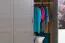 Drehtürenschrank / Kleiderschrank Lotofaga 18, Farbe: Grau / Walnuss - 227 x 346 x 59 cm (H x B x T)
