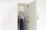 Drehtürenschrank / Kleiderschrank Siumu 38, Farbe: Weiß / Weiß Hochglanz - 224 x 317 x 56 cm (H x B x T)
