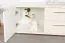 TV-Unterschrank Garim 26, Farbe: Beige Hochglanz - 46 x 135 x 45 cm (H x B x T)