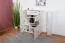 Vitrine Garim 14, Farbe: Beige Hochglanz - 123 x 90 x 40 cm (H x B x T)