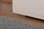 Vitrine Garim 14, Farbe: Beige Hochglanz - 123 x 90 x 40 cm (H x B x T)