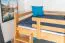 Etagenbett / Stockbett 90 x 200 cm "Easy Premium Line" K17/n inkl. 2 Schubladen und 2 Abdeckblenden, Buche Massivholz Natur lackiert, teilbar