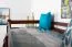 Etagenbett / Stockbett 90 x 200 cm "Easy Premium Line" K17/n inkl. Liegeplatz und 2 Abdeckblenden, Buche Massivholz Dunkelbraun lackiert, teilbar