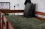 Etagenbett / Stockbett 90 x 200 cm "Easy Premium Line" K17/n inkl. Liegeplatz und 2 Abdeckblenden, Buche Massivholz Kirschfarben lackiert, teilbar
