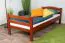 Hochbett 90 x 190 cm für Kinder, "Easy Premium Line" K22/n, Buche Massivholz kirschfarben, teilbar