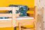 Etagenbett / Kinderbett / Stockbett mit Rutsche, 80 x 190 cm, Buche Massivholz Natur lackiert, teilbar in zwei Einzelbetten, "Easy Premium Line" K25/n