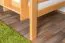 Etagenbett mit Rutsche 90 x 200 cm, Buche Massivholz Natur lackiert, teilbar in zwei Einzelbetten, "Easy Premium Line" K26/n