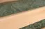 Hochbett mit Rutsche 90 x 190 cm, Buche Massivholz Natur lackiert, umbaubar, "Easy Premium Line" K30/n