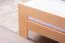 Doppelbett "Easy Premium Line" K6 in Überlänge,180 x 220 cm Buche Vollholz massiv Natur