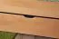 Doppelbett "Easy Premium Line" K7 inkl. 2 Schubladen und 1 Abdeckblende, 160 x 200 cm Buche Vollholz massiv Natur