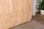 Drehtürenschrank / Kleiderschrank Sidonia 06, Farbe: Eiche Braun - 200 x 164 x 53 cm (H x B x T)