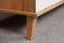 Vitrine Bambey 03, Farbe: Eiche / Weiß - 190 x 104 x 39 cm (H x B x T)