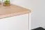 Kinderzimmer - Kommode Egvad 09, Farbe: Weiß / Buche - Abmessungen: 95 x 120 x 40 cm (H x B x T), mit 2 Türen, 3 Schubladen und 6 Fächern