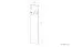 Garderobe Pandrup 07, Farbe: Eiche - Abmessungen: 145 x 35 x 2 cm (H x B x T)