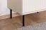 Nachtkommode Petkula 07, Farbe: Beige hell - Abmessungen: 53 x 50 x 34 cm (H x B x T), mit 1 Schublade und 1 Fach