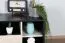 Jugendzimmer - TV-Unterschrank Aalst 10, Farbe: Eiche / Creme / Schwarz - Abmessungen: 40 x 120 x 50 cm (H x B x T)