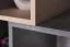 Jugendzimmer - Regal Lede 08, Farbe: Grau / Eiche / Weiß - Abmessungen: 190 x 45 x 40 cm (H x B x T)