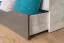 Kinderbett / Jugendbett Ohey 12, Farbe: Dunkelgrau / Hellgrau - 90 x 200 cm (B x L)