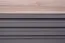 Kommode mit 5 Schubladen Niel 17, Farbe: Eiche / Anthrazit - Abmessungen: 95 x 135 x 40 cm (H x B x T)