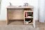Schreibtisch Palpala 11, Farbe: Eiche Sonoma / Weiß - 75 x 115 x 56 cm (H x B x T)