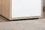 Schreibtisch Palpala 11, Farbe: Eiche Sonoma / Weiß - 75 x 115 x 56 cm (H x B x T)