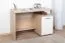 Schreibtisch Palpala 11, Farbe: Eiche Sonoma / Weiß - 75 x 115 x 56 cm (H x B x T)