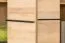 Vitrine Altels 11, Farbe: Riviera Eiche / Dunkelbraun - 185 x 91 x 40 cm (H x B x T)