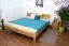 Bett Eiche 180 x 200 cm geölt Abbildung