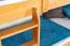 Etagenbett 90 x 190 cm | Massivholz: Buche | Natur Lackiert | umbaubar in zwei Einzelbetten | Premium-Qualität | inkl. Rollroste Abbildung