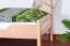 Kinderbett 90 x 200 cm | Massivholz: Buche | Natur Lackiert Abbildung