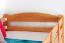 Funktions-Stockbett 90 x 200 cm mit 2 Schubladen als Stauraum | Massivholz: Buche | Natur Lackiert | umbaubar in zwei Einzelbetten | Premium-Qualität | inkl. Rollroste Abbildung