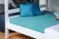 Kinderetagenbett umbaubar 160 x 200 cm | Massivholz: Buche | Weiß Lackiert | umbaubar in 2 Einzelbetten | Premium-Qualität | inkl. Rollroste Abbildung
