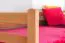 Massivholz Etagenbett für Kinder und Jugendliche | Matratzenmaß: 90 x 200 cm | Natur Lackiert | umbaubar in 2 Einzelbetten | Premium-Qualität | inkl. Rollroste Abbildung