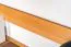 Hochbett 140 x 200 cm | Massivholz: Buche | Natur Lackiert | umbaubar in Einzelbett | Premium-Qualität | inkl. Rollrost Abbildung