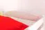 Massivholz Stockbett für Kinder und Jugendliche | Matratzenmaß: 90 x 200 cm | Weiß Lackiert | umbaubar in 2 Einzelbetten | Premium-Qualität | inkl. Rollroste Abbildung