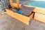 Funktions-Stockbett für Jungen und Mädchen 90 x 200 cm mit 2 Schubladen als Stauraum | Massivholz: Buche | Natur Lackiert | umbaubar in zwei Einzelbetten | Premium-Qualität | inkl. Rollroste Abbildung