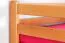 Massivholz Etagenbett für Kinder und Jugendliche | Matratzenmaß: 90 x 200 cm | Natur Lackiert | umbaubar in 2 Einzelbetten | Premium-Qualität | inkl. Rollroste Abbildung