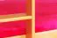 Massivholz Etagenbett inkl. Rollbett/Ausziehbett/Stauraum für Kinder und Jugendliche | Matratzenmaß: 90 x 200 cm | Natur Lackiert | umbaubar in 2 Einzelbetten | mit Rollbett | inkl. Rollroste Abbildung